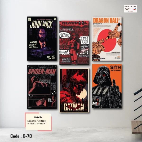 Movies Wall Art