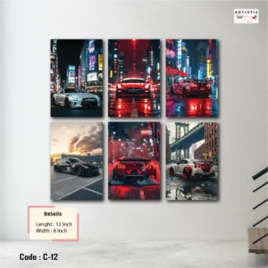 Colorful Car Wall Art