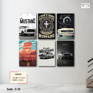 Mustang Car Wall Art