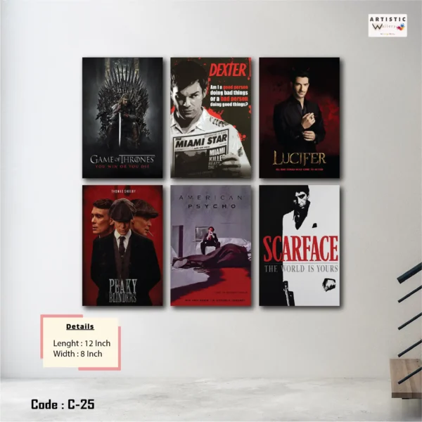 Movies Wall Art