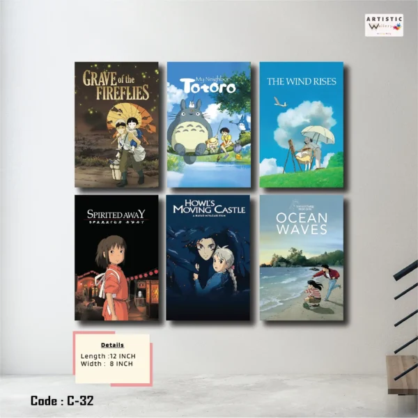 Studio Ghibli Wall Art