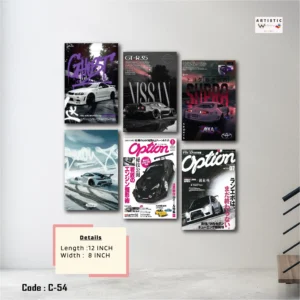 R34, Nissan, Evo, Porsche, Supra, GT86 Wall Art