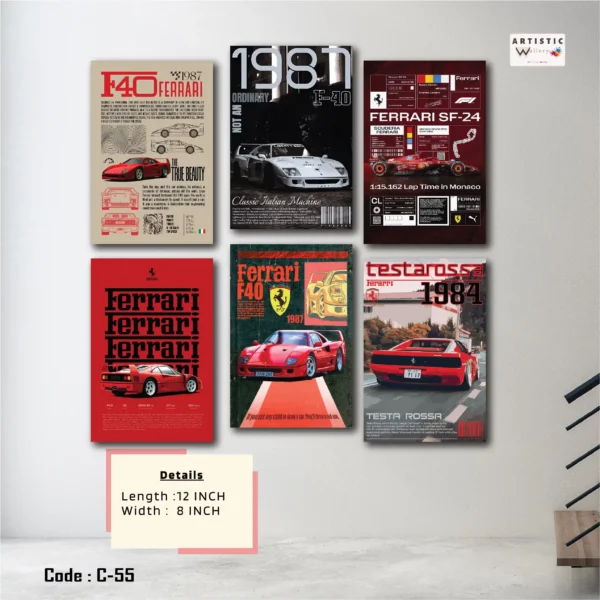 Ferrari Wall Art
