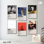 The Global Superstars Series: 6-Piece Premium PVC Portrait Set