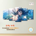 Hina Amano "Sunshine Girl" | Premium 5-Panel Anime Wall Art Set